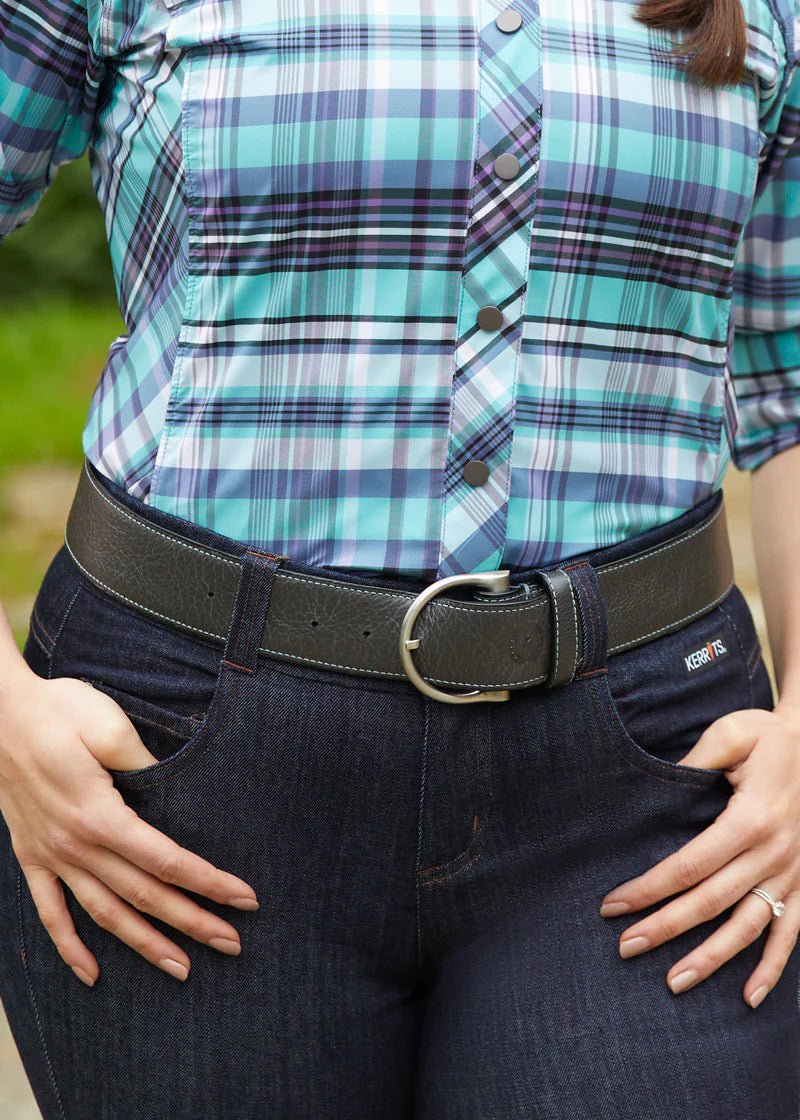 WOODSTOCK LEATHER BELT